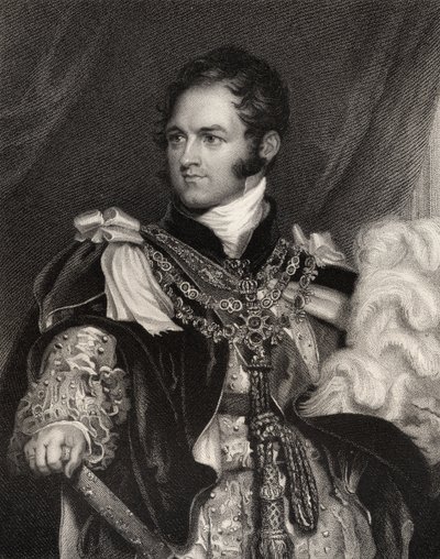 Leopold George Chretien Frederic of Saxe-Coburg, engraved by J. Thomson, from 